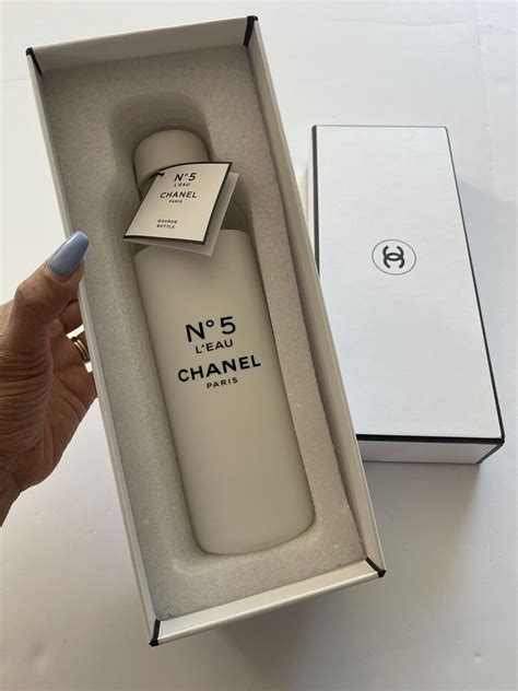Limited Edition Chanel Paris Factory No. 5 L'eau Water Bottle 